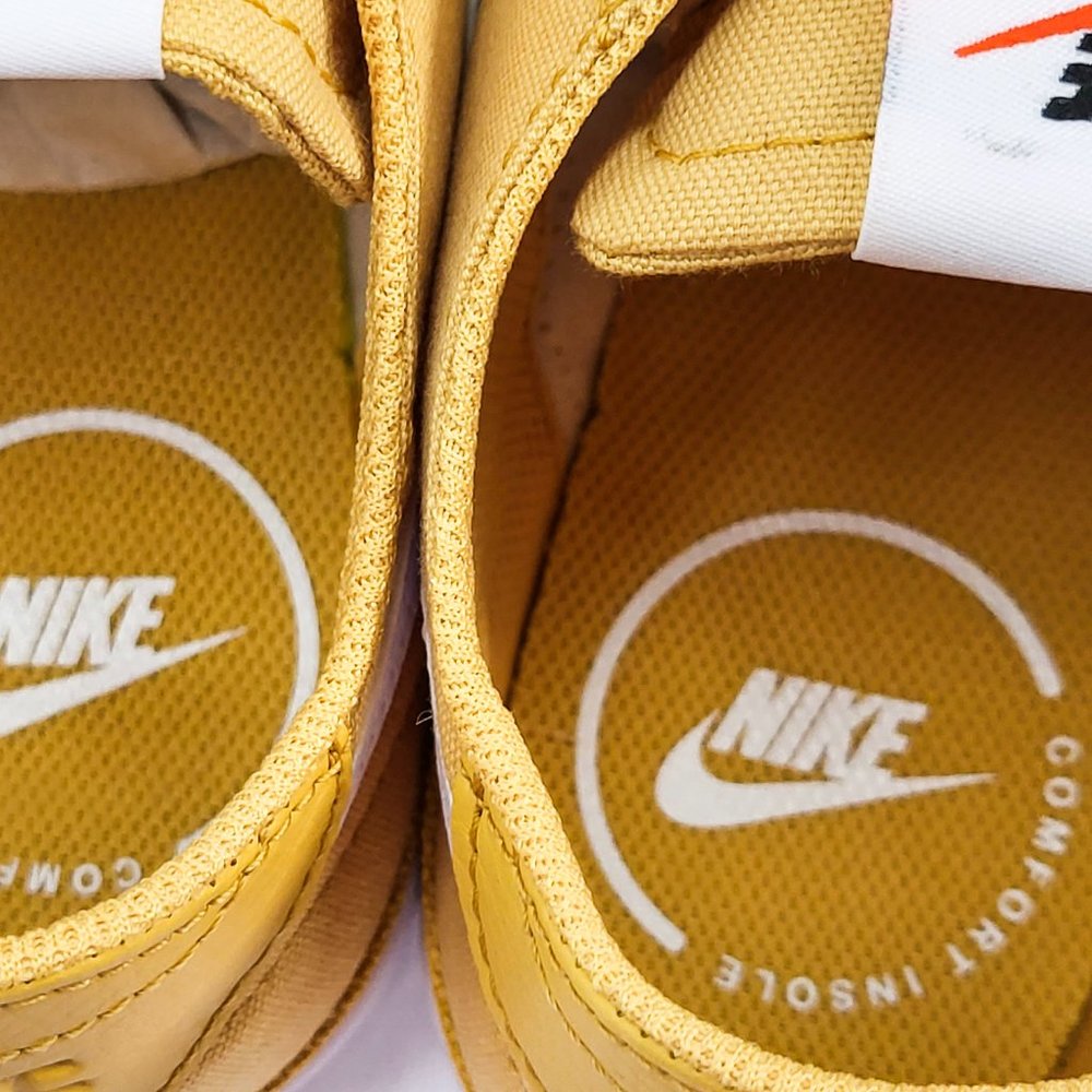 Nike Court Legacy CNVS Men's Sneaker Shoe Limited Edition Sport Gold CW6539-700 - Picture 7 of 9